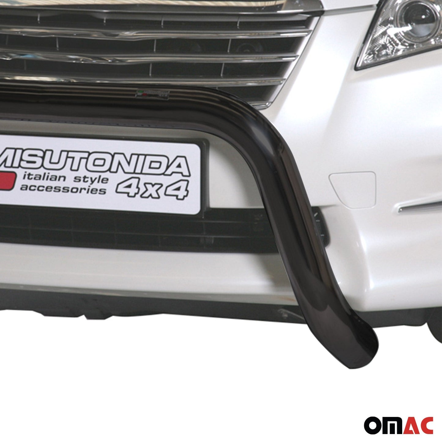 Bară de protecție/buton față pentru Toyota RAV4 XA30 2010-2012 ø76mm oțel negru