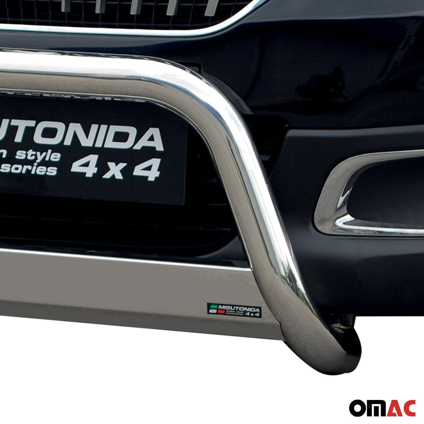 Bară de protecție/buton față pentru Peugeot 2008 2016-2019 ø63mm oțel argintiu protecție