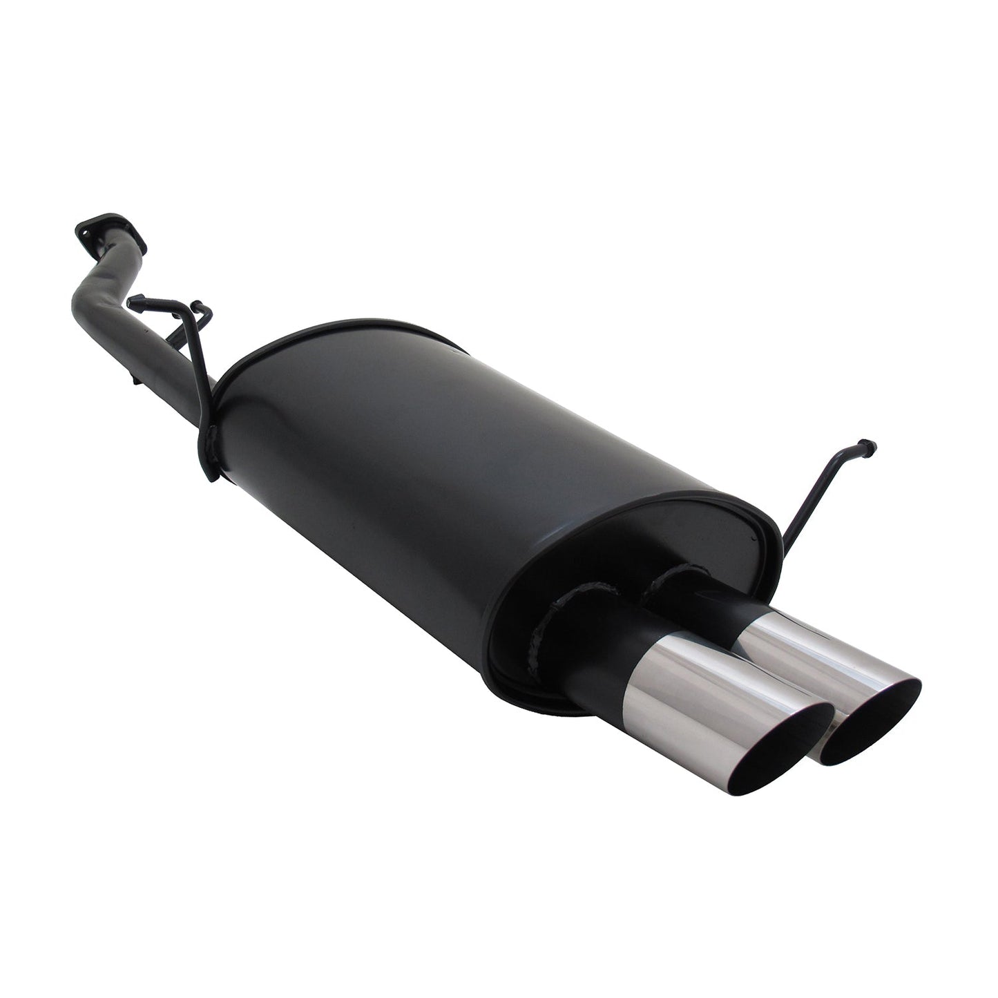 Novus Sportauspuff für BMW E36 Compact 316i 2x76mm MS-Design  mit ABE