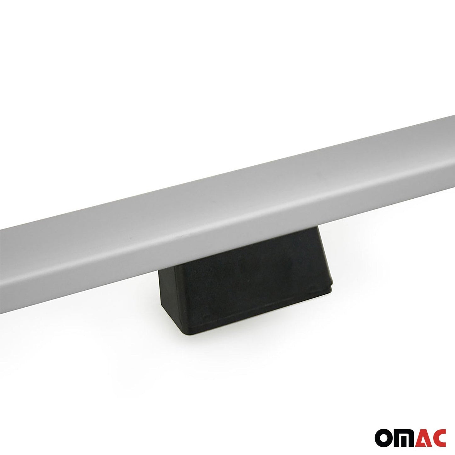 Dachreling Dachgepäckträger Relingträger für Jeep Renegade 2015-2024 Alu Grau