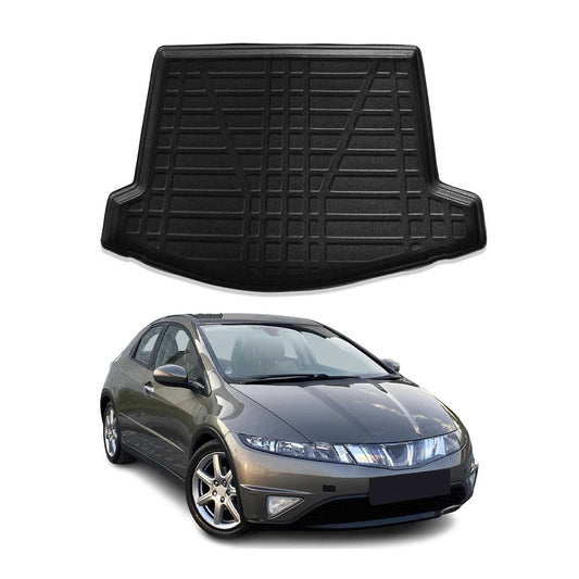 Kofferraumwanne Laderaumwanne für Honda Civic 2006-2011 Schrägheck 5tür Gummi
