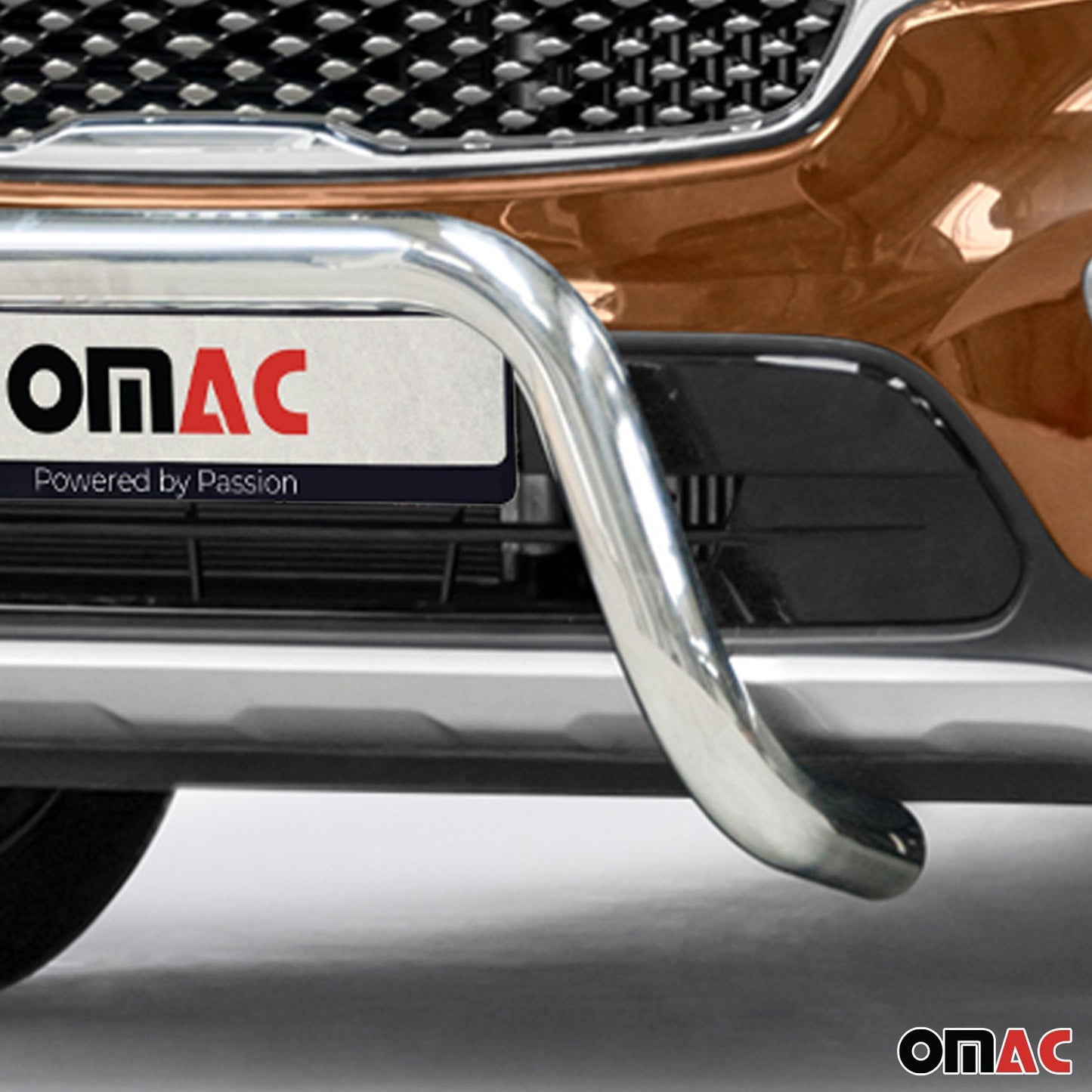 Bară de protecție față pentru Kia Sorento 2015-2018 cu ABE (omologare de tip germană) protecție argintie împotriva impactului