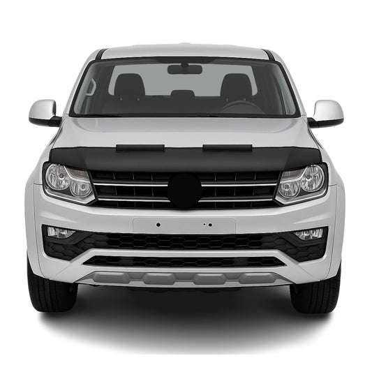 Protecție capotă anti-ciobituri pentru VW Amarok 2010-2021, jumătate neagră