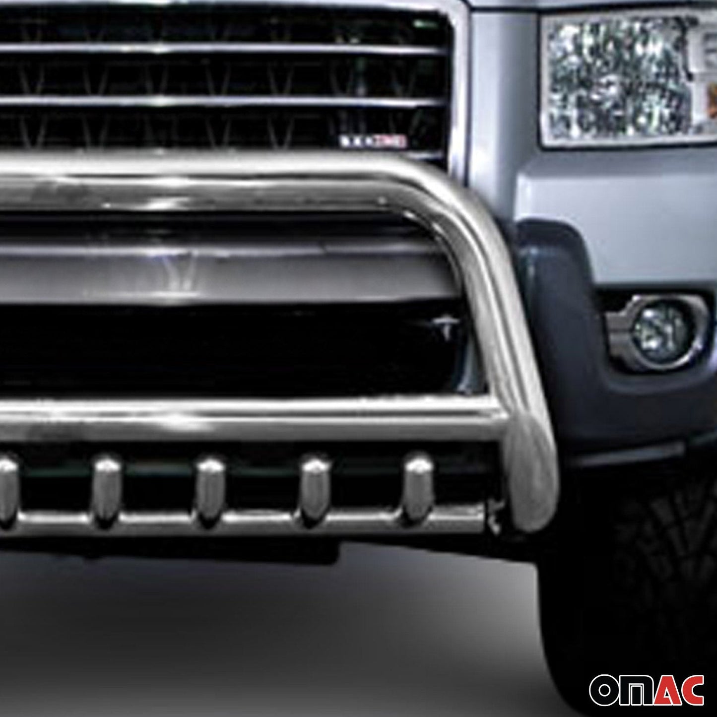 Edelstahl Frontschutzbügel für Ford Ranger 2007-2012 mit ABE Silber Rammschutz