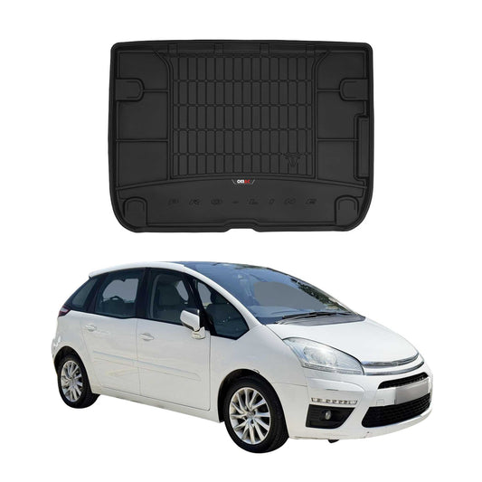 OMAC Gummi Kofferraumwanne für Citroen C4 Picasso 2006-2013 TPE Laderaumwanne