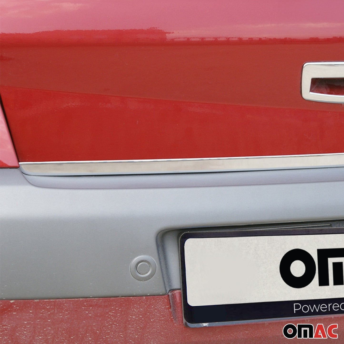 Kofferraumleiste Heckleiste für Renault Megane 2002-2009 Stufenheck Untere Chrom