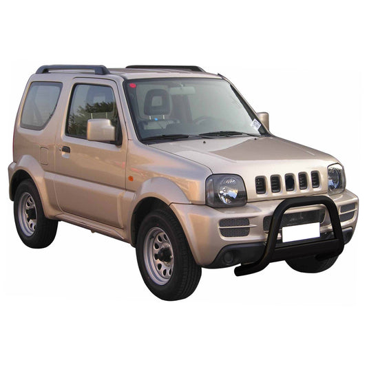 Frontbügel Frontschutzbügel für Suzuki Jimny 2006-2012 ø63mm Schwarz Edelstahl