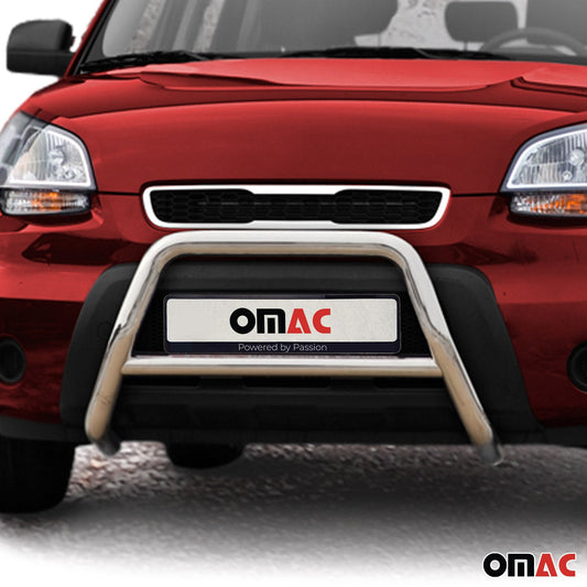 Bară de protecție față pentru Kia Soul 2008-2013 cu ABE (omologare de tip germană) Oțel Argintiu