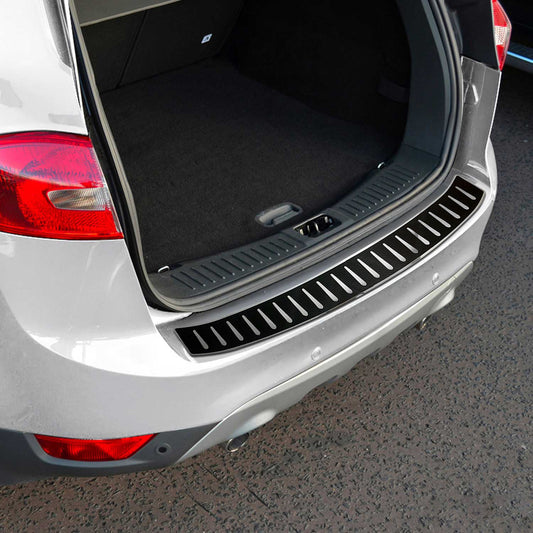 Protecție margini bara de protecție pentru Ford Kuga 2008-2012, oțel inoxidabil, folie din fibră de carbon