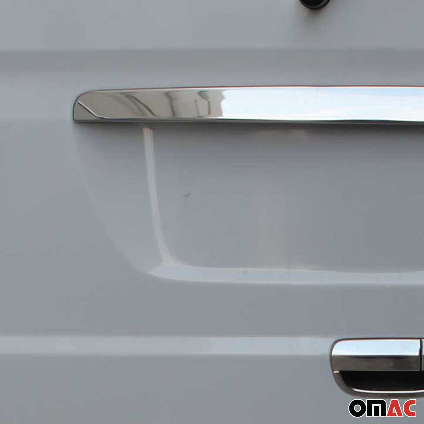 Bandă decorativă portbagaj, bandă decorativă spate pentru Mercedes Viano W639 2003-2014, oțel inoxidabil cromat