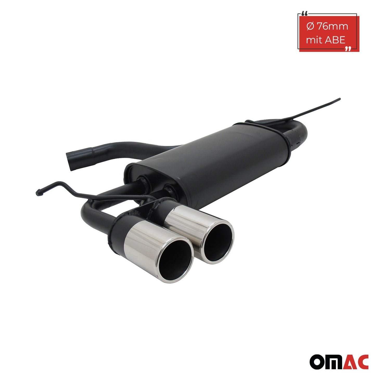 Novus Sportauspuff 2.0TSI für Audi A3 8P / VW Golf 5 GTi / VW Scirocco mit ABE