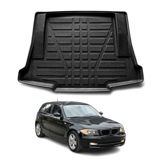 Kofferraumwanne Laderaumwanne für BMW 1er E87 2005-2011 Schrägheck Gummi TPE