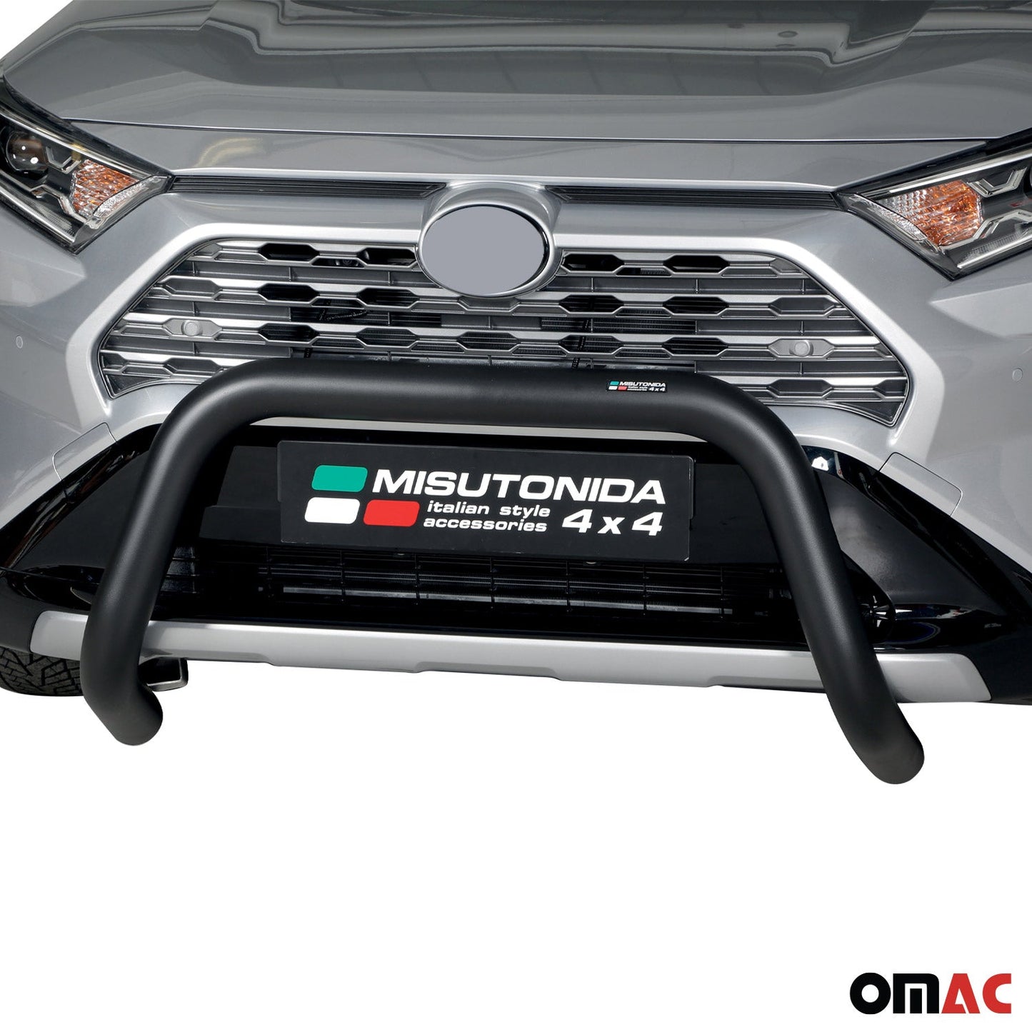 Bară de protecție/buton față pentru Toyota RAV4 XA50 2019-2025 Hybrid ø76 Negru