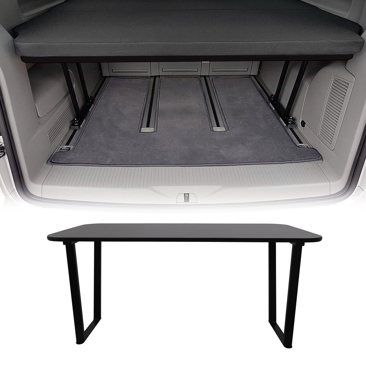 Extensie pat auto Multiflexboard pentru Mercedes Vito W447 2014-2025 Negru