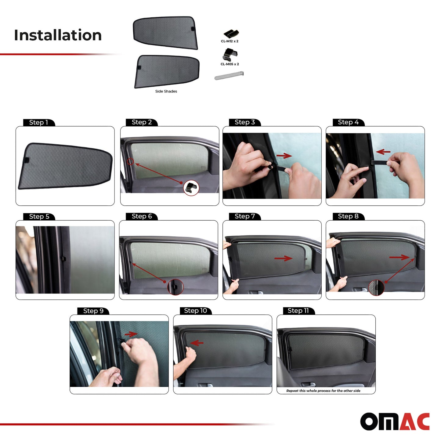 Sonnenschutz Seitenfenster für Nissan Juke 2019-2025 Heckscheibe 2tlg Schwarz