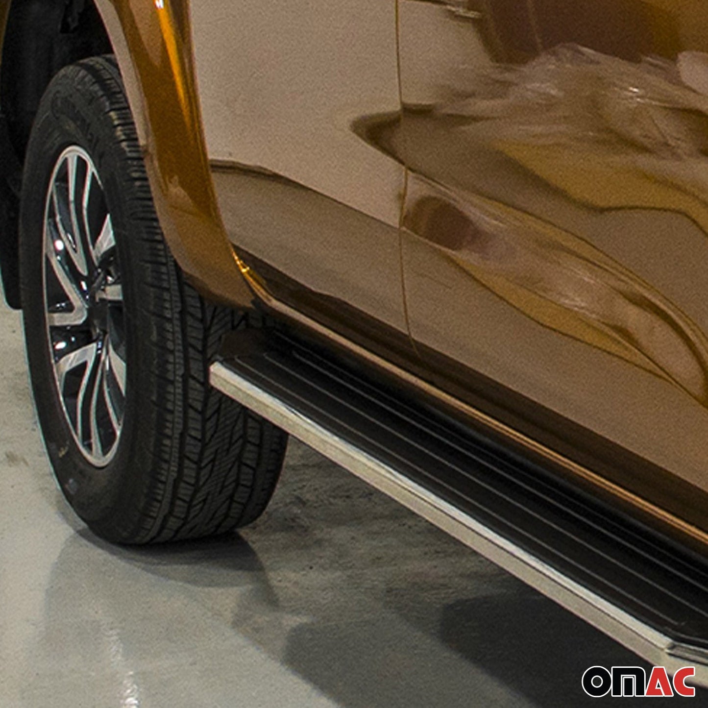 Trittbretter Seitenschweller für Nissan Navara 2015-2024 ABE Alu