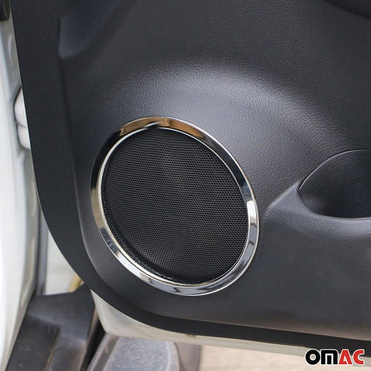 Bandă difuzoare pentru Nissan X-Trail 2014-2025, oțel inoxidabil cromat, set 4 piese