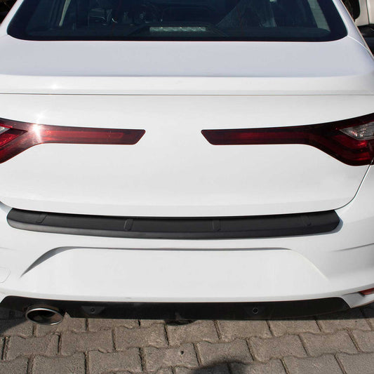 Ladekantenschutz für Renault Megane 2016-2023 Stoßstangenschutz Matt Schwarz ABS