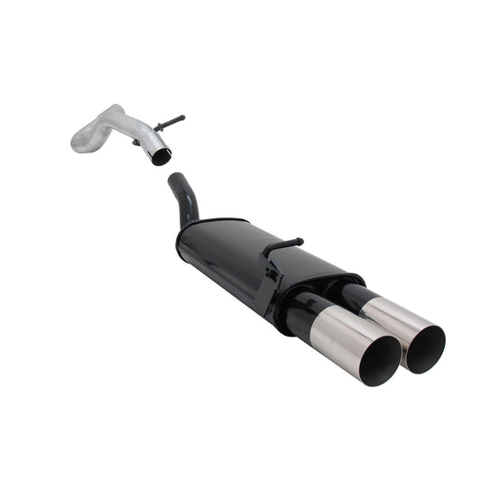 Sportowy układ wydechowy Novus do Audi A3, Seat Leon, VW Golf 4, New Beetle, 2x90 RL-Design, homologacja ABE