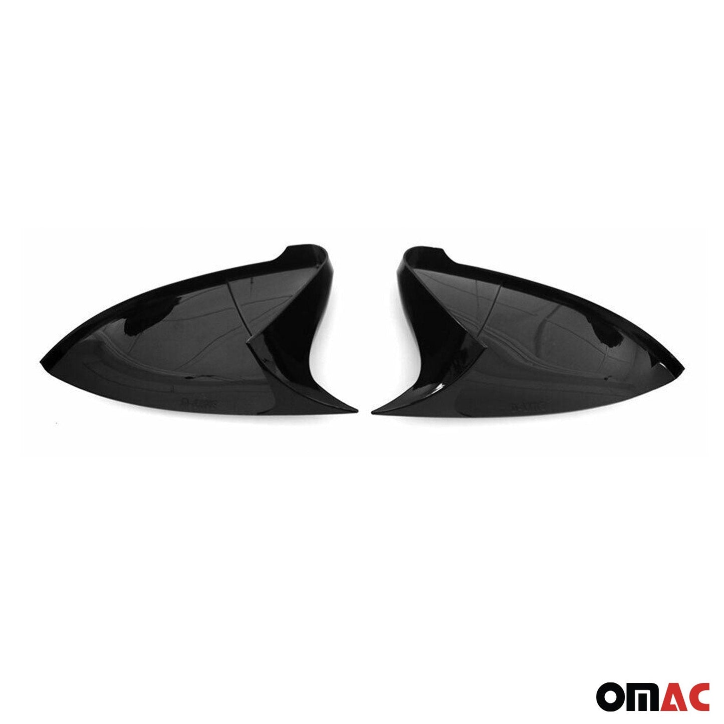 Capace/carcase oglinzi retrovizoare pentru VW Golf 2012-2019, ABS negru lucios, set 2 piese
