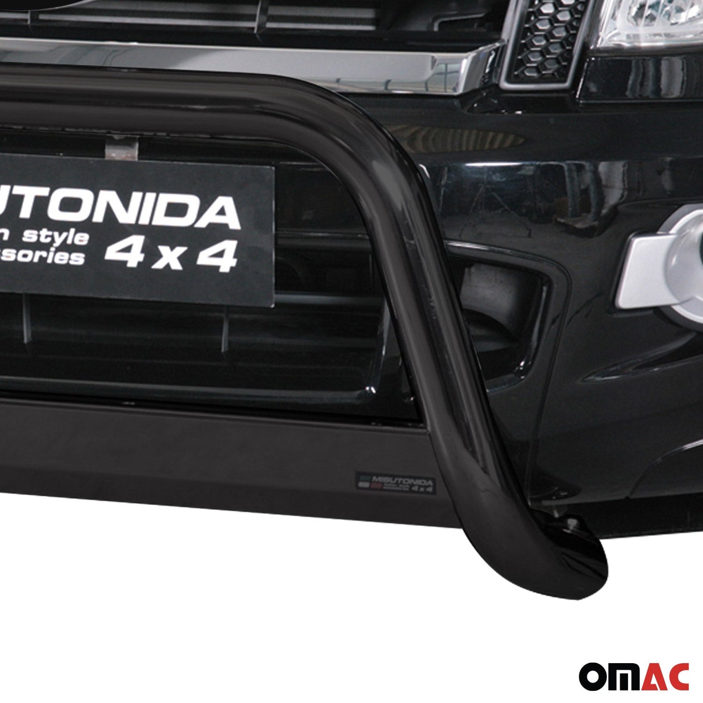 Bară de protecție/buton față pentru Ford Ranger 2012-2015, ø63mm, oțel, negru, protecție