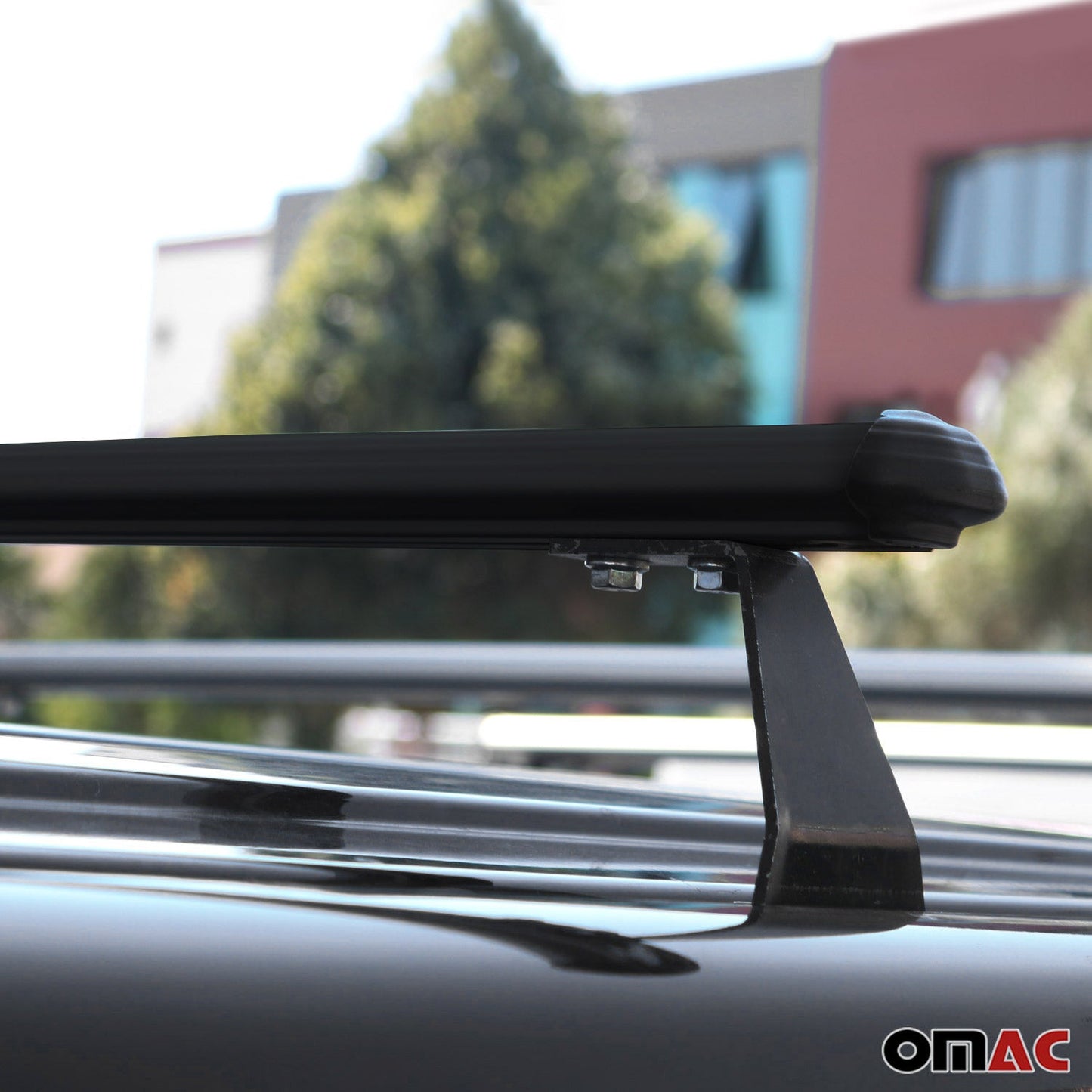 Portbagaj de plafon pentru Nissan NV200 2009-2021 75kg aluminiu negru 2 buc