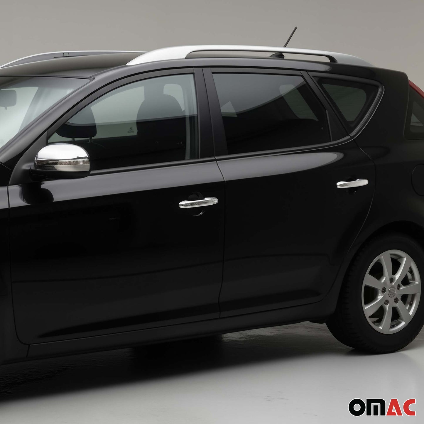 Türgriff Blende Türgriffkappen für Kia Ceed 2006-2012 4-Tür Edelstahl Silber 4x