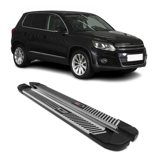 Aluminium Trittbretter für VW Tiguan mk1 2007-2016 Seitenschweller Seitenbretter
