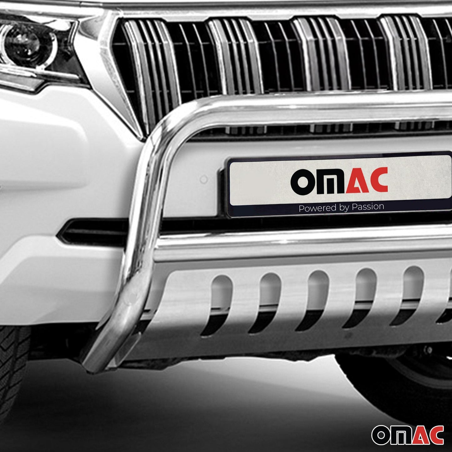 Frontbügelschutz Frontschutzbügel für Toyota Land Cruiser 150 2017-22 ABE Silber