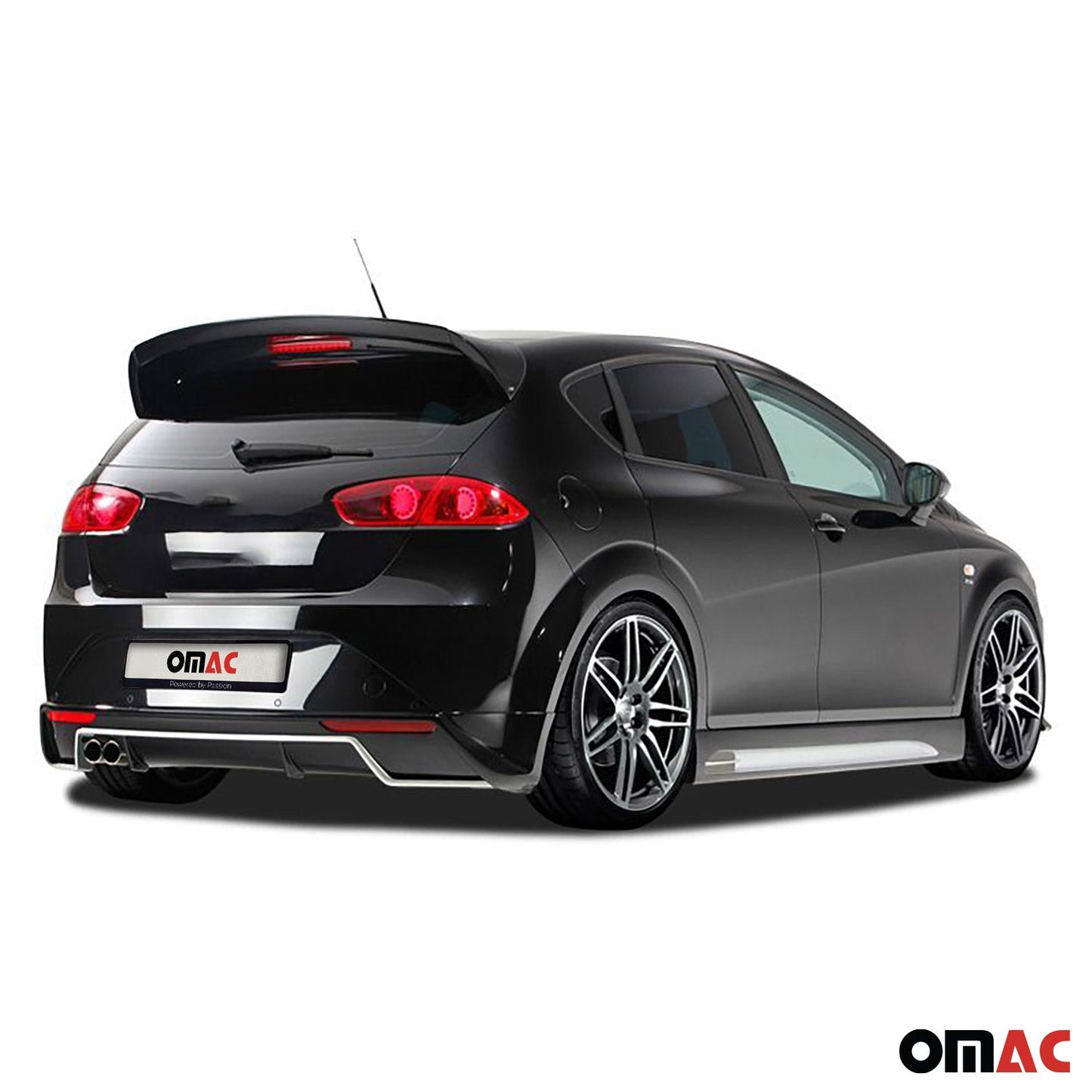 RDX Heckschürzenansatz für Seat Leon 1P Facelift 2009-2012 Unlackiert