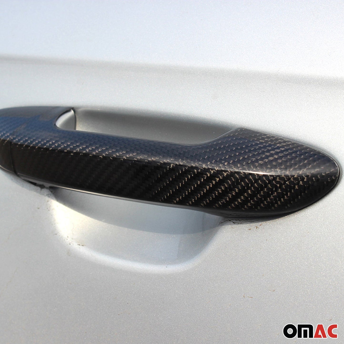 Türgriff Blende Türgriffkappen für VW Golf 2013-2019 Kohlefaser Carbon