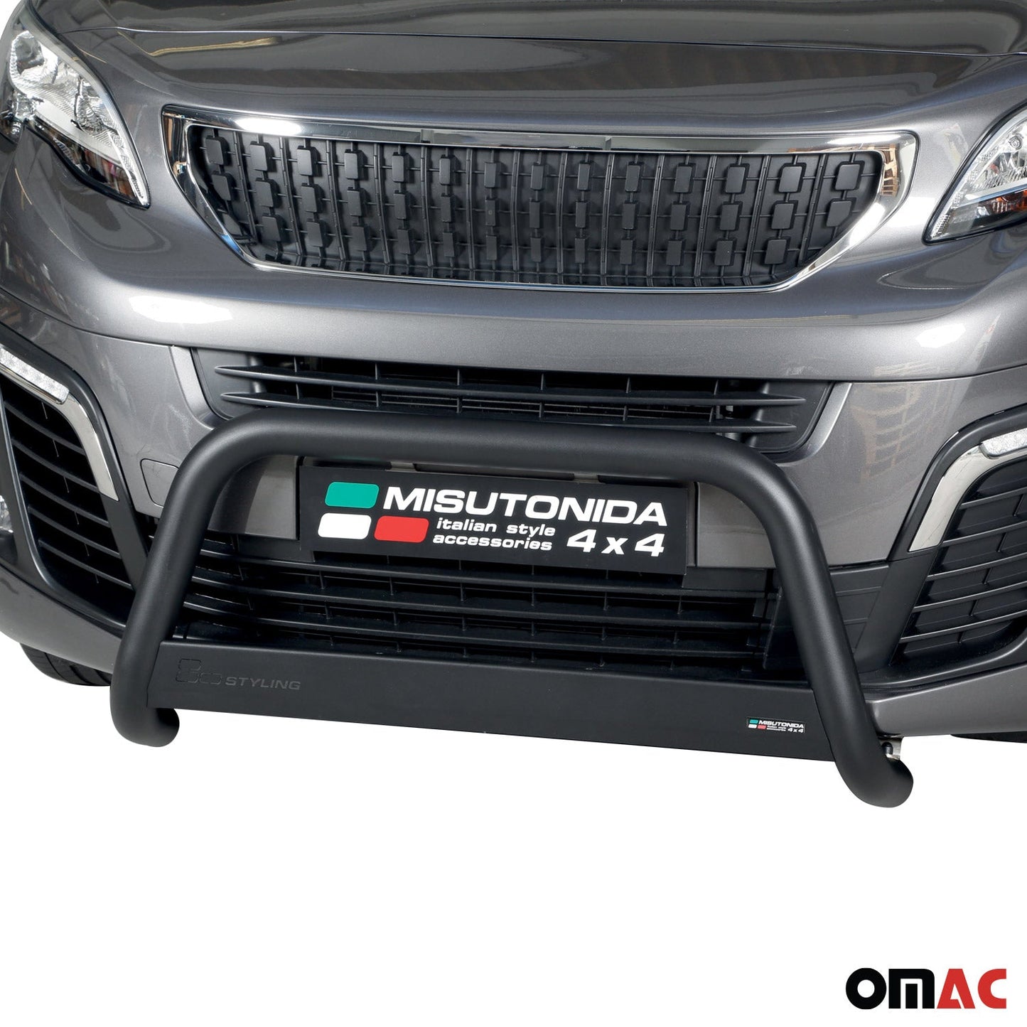 Bară de protecție/buton față pentru Peugeot Expert Traveller 2016-2025 ø63 oțel