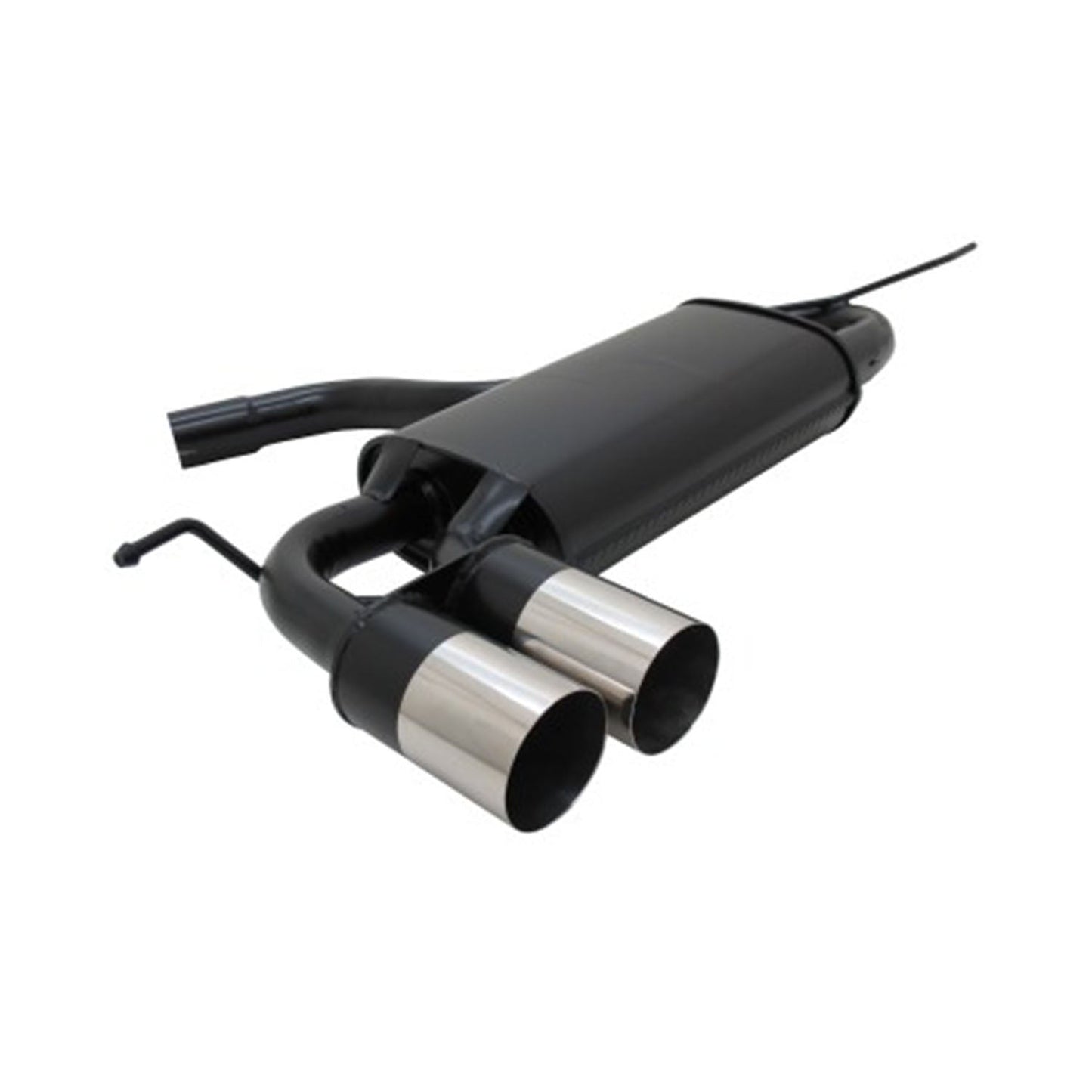 Novus Sportauspuff für Audi A3 VW Golf 5 VW Golf 6 VW Scirocco 2x76mm RL-Design