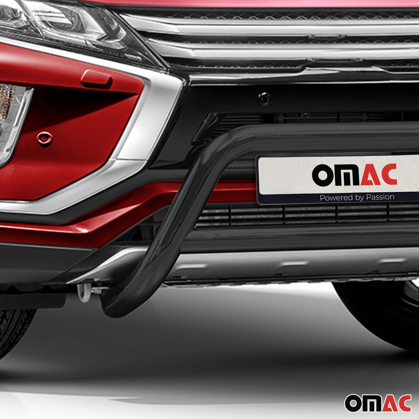 Bară de protecție/buton față pentru Mitsubishi Eclipse Cross 2017-2025, omologată ABE, neagră