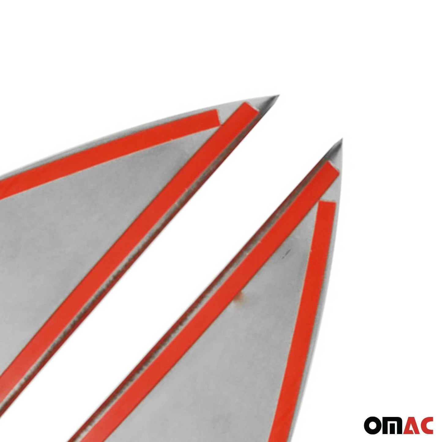 Ornamente triunghiulare geam pentru Daihatsu Terios 2006-2017 oțel inoxidabil cromat 2x