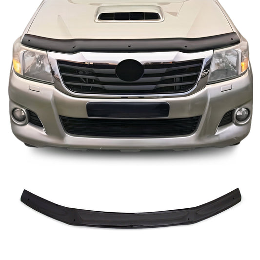 2011-2015 Toyota Hilux VII Motorhaube Deflektor Steinschlagschutz Schwarz