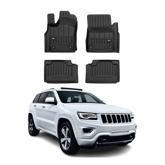Covorașe de cauciuc OMAC Premium, negre, pentru Jeep Grand Cherokee 2013-2015, 4 buc.