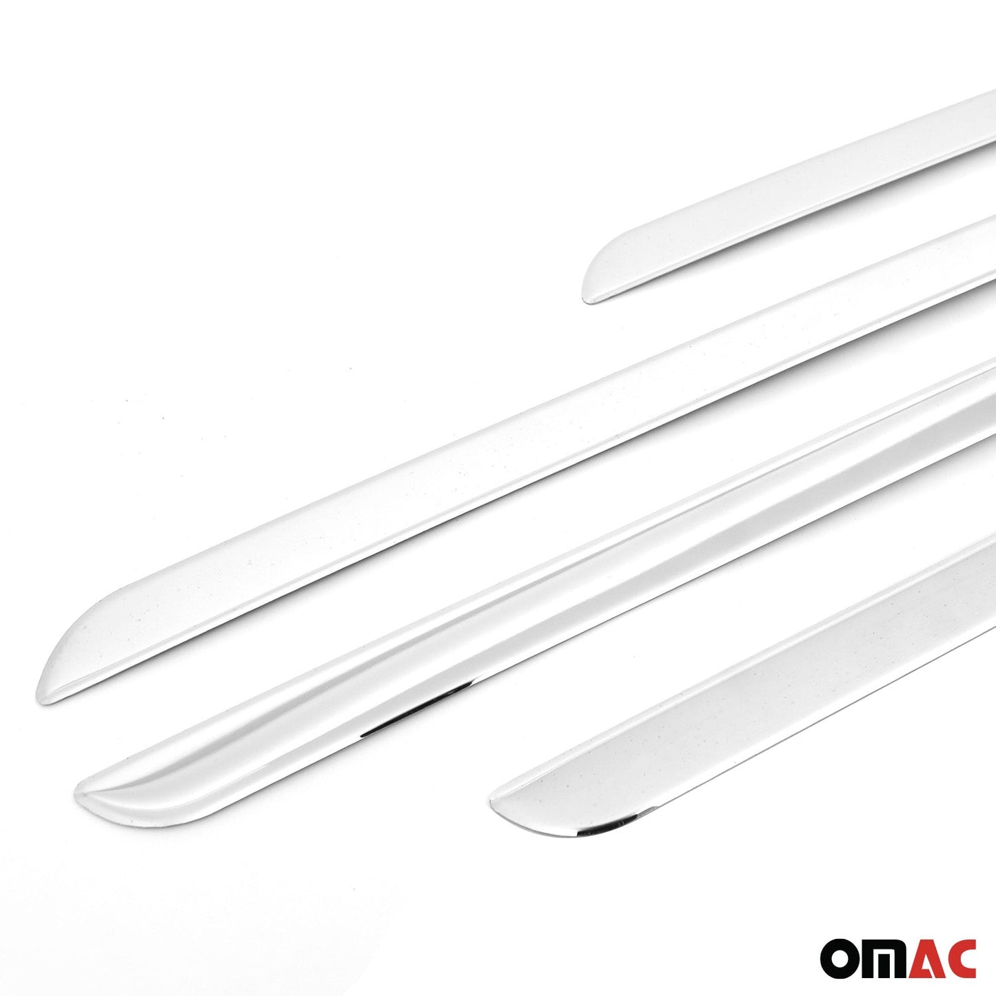 Seitentürleiste Türleiste für Ford Transit Tourneo Custom 2023-2025 Edelstahl 5x