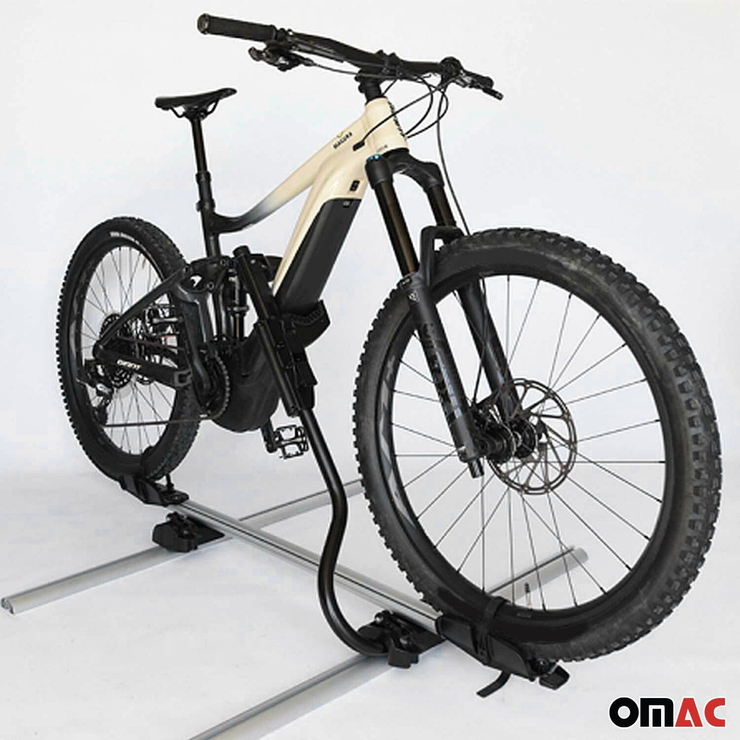 Dachträger + Fahrradträger Satz für Dacia Dokker 2012-2024 Aluminium Silber 3tlg