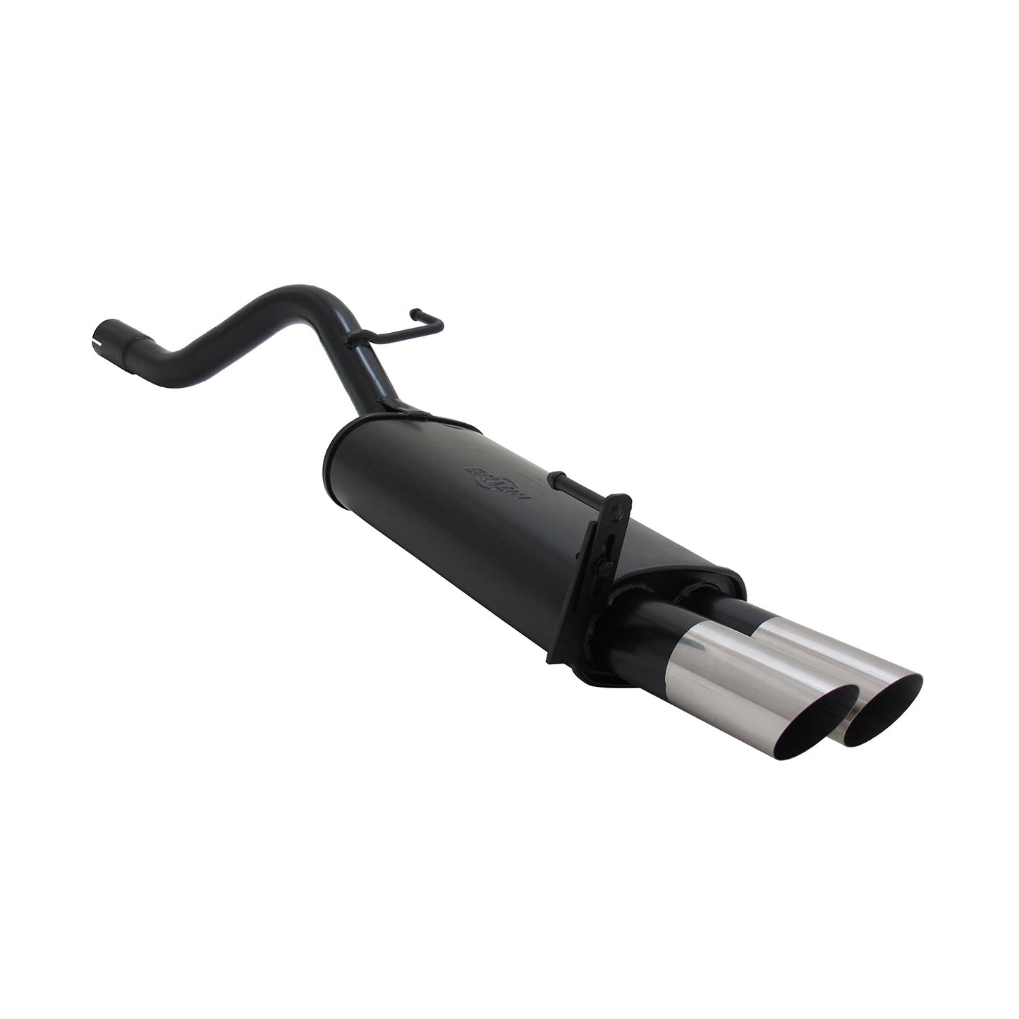 Novus Sportauspuff für Opel Corsa D 2x76mm MS-Design Endschalldämpfer mit ABE