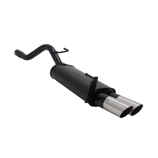Novus Sportauspuff für Opel Corsa D 2x76mm MS-Design Endschalldämpfer mit ABE