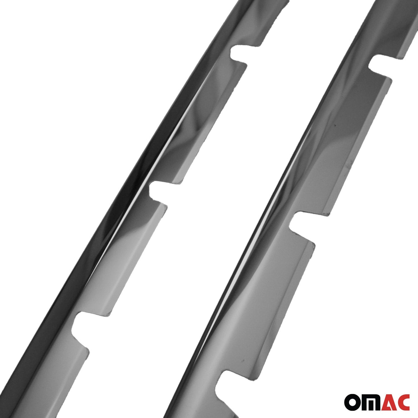 Kühlergrill Grillleisten für Mercedes V-Klasse W447 2014-2025 Edelstahl Dunkel