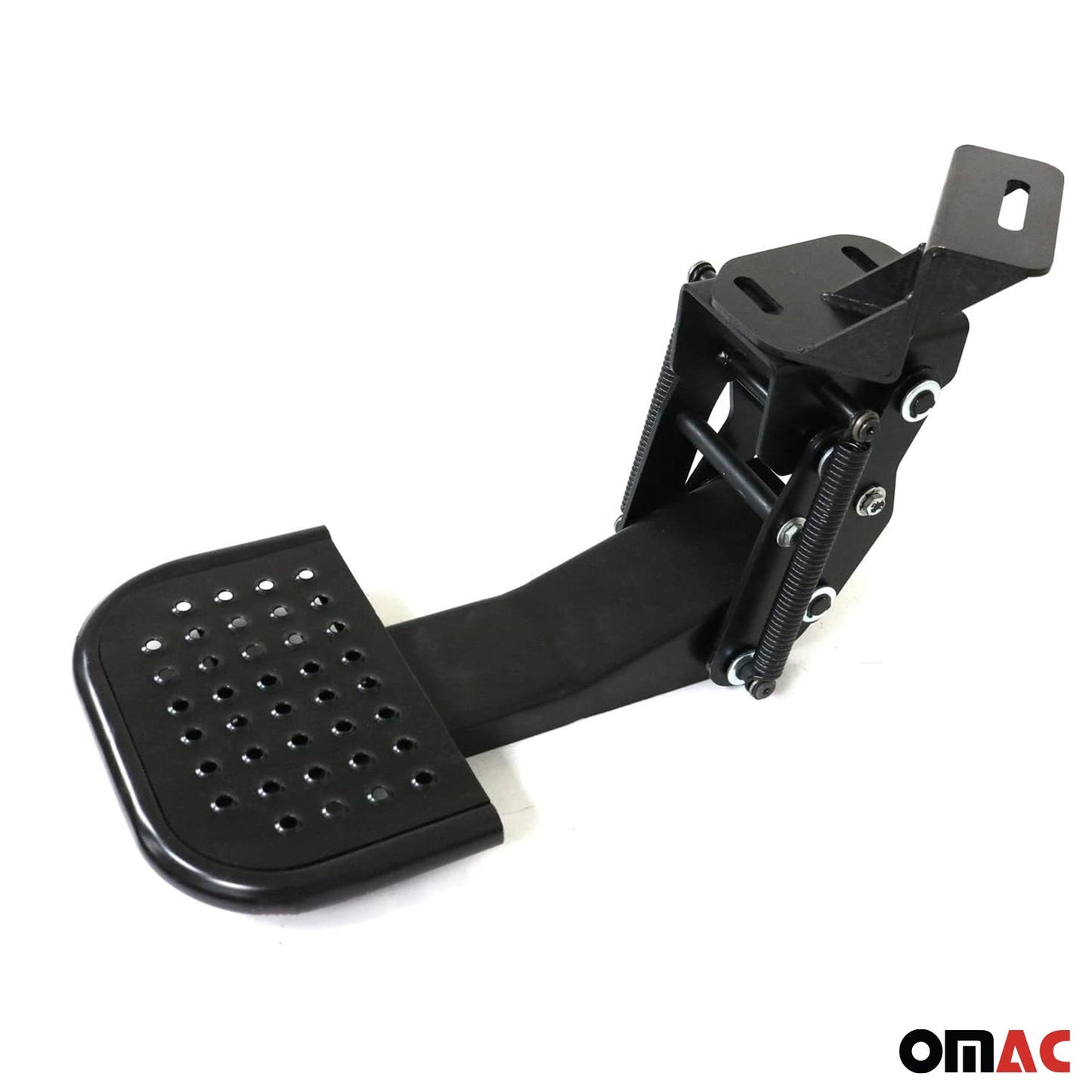 Treaptă spate, pliabilă pentru Toyota Hilux 2005-2015, metalică, neagră