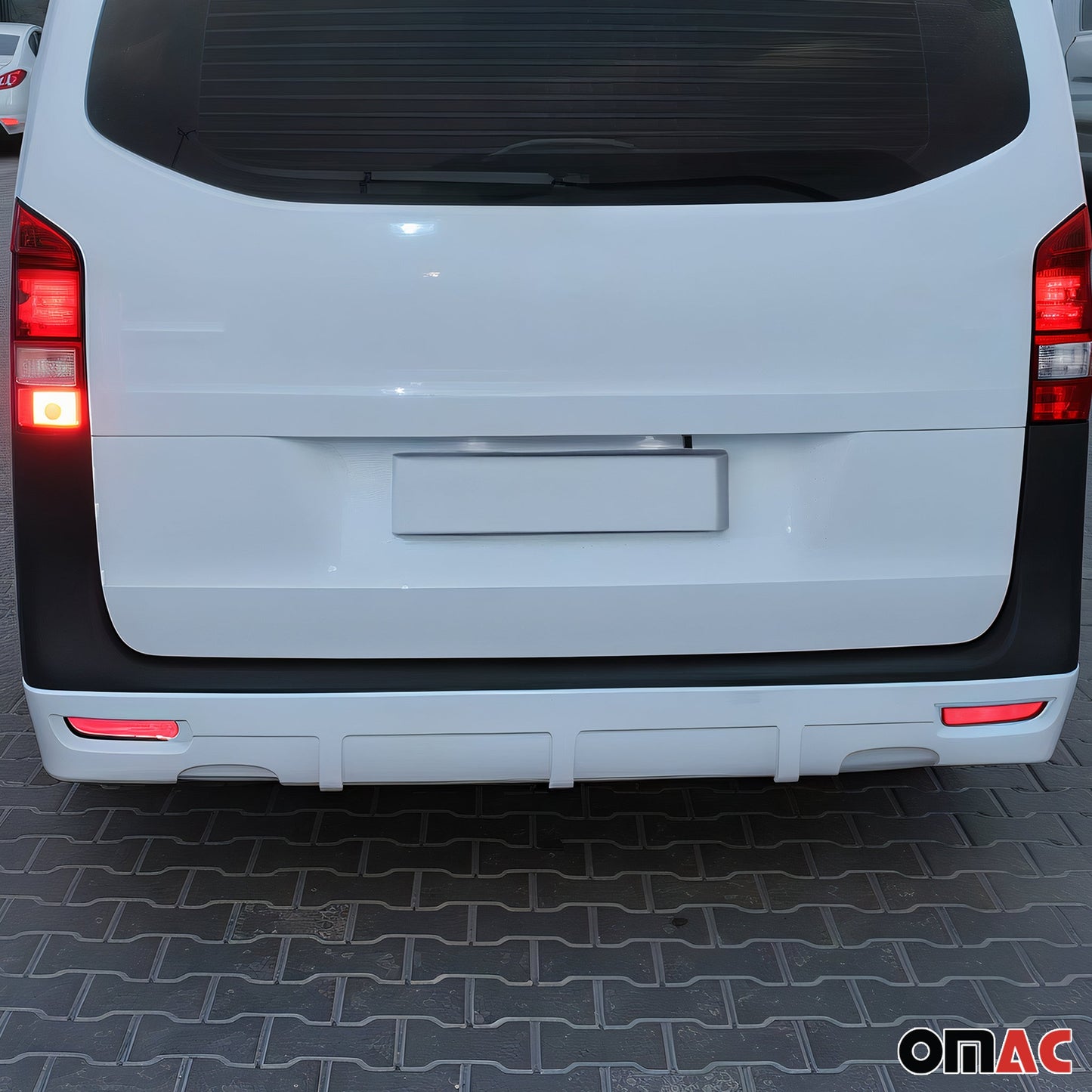 Eleron spate, aripă spate, margine spate pentru Mercedes Vito W447 2014-2025, amorsat ABS