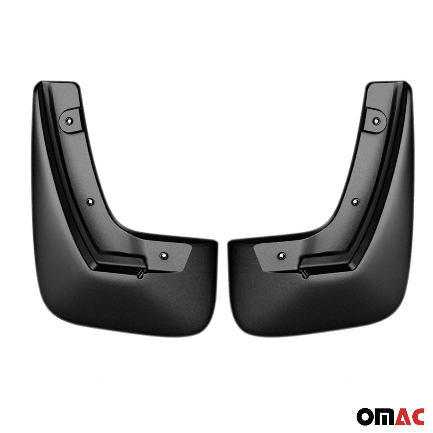 Apărători de noroi/aripi spate pentru Chevrolet Aveo 2012-2020 Sedan, ABS, negru, 2x