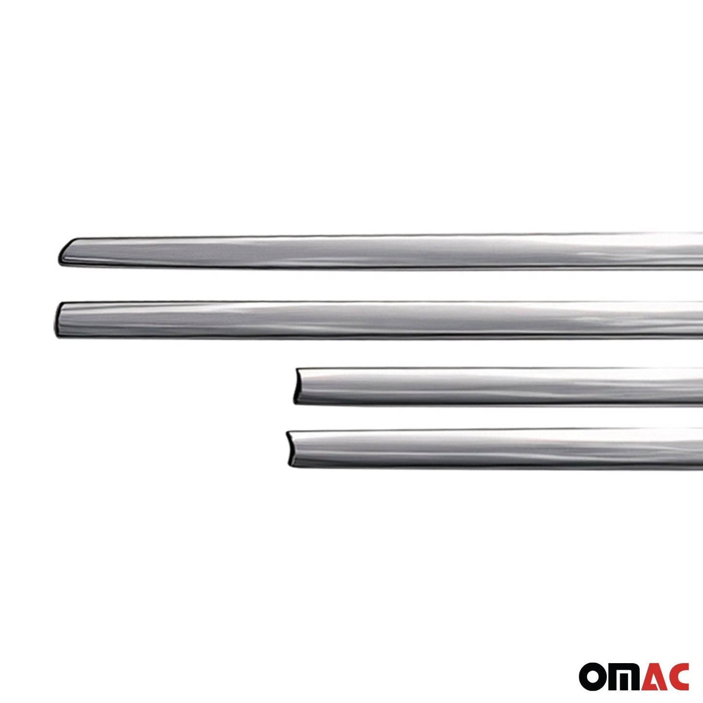 Seitentürleiste Türleisten Türschutzleiste für Fiat Linea 2007-2018 Edelstahl 4x