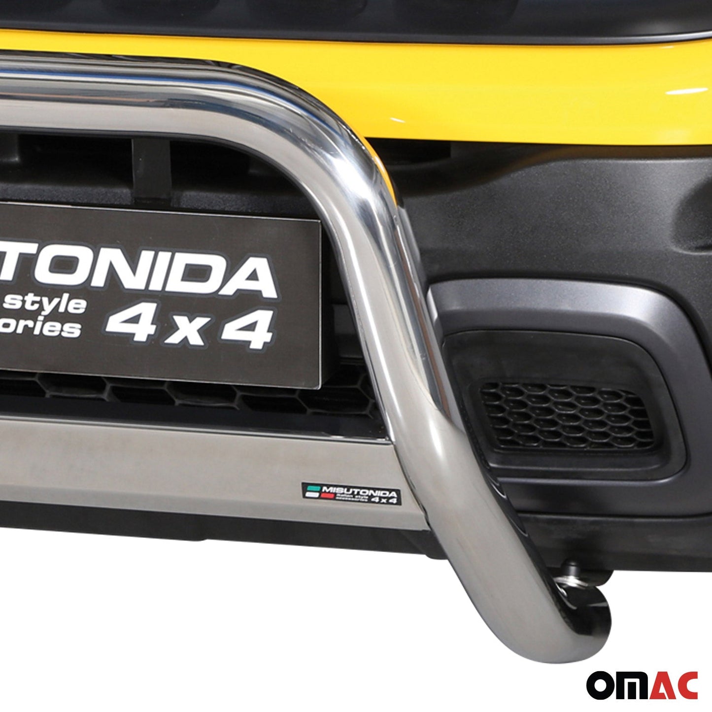 Frontbügel Frontschutzbügel für Jeep Renegade 2014-2024 ø63mm Stahl Silber