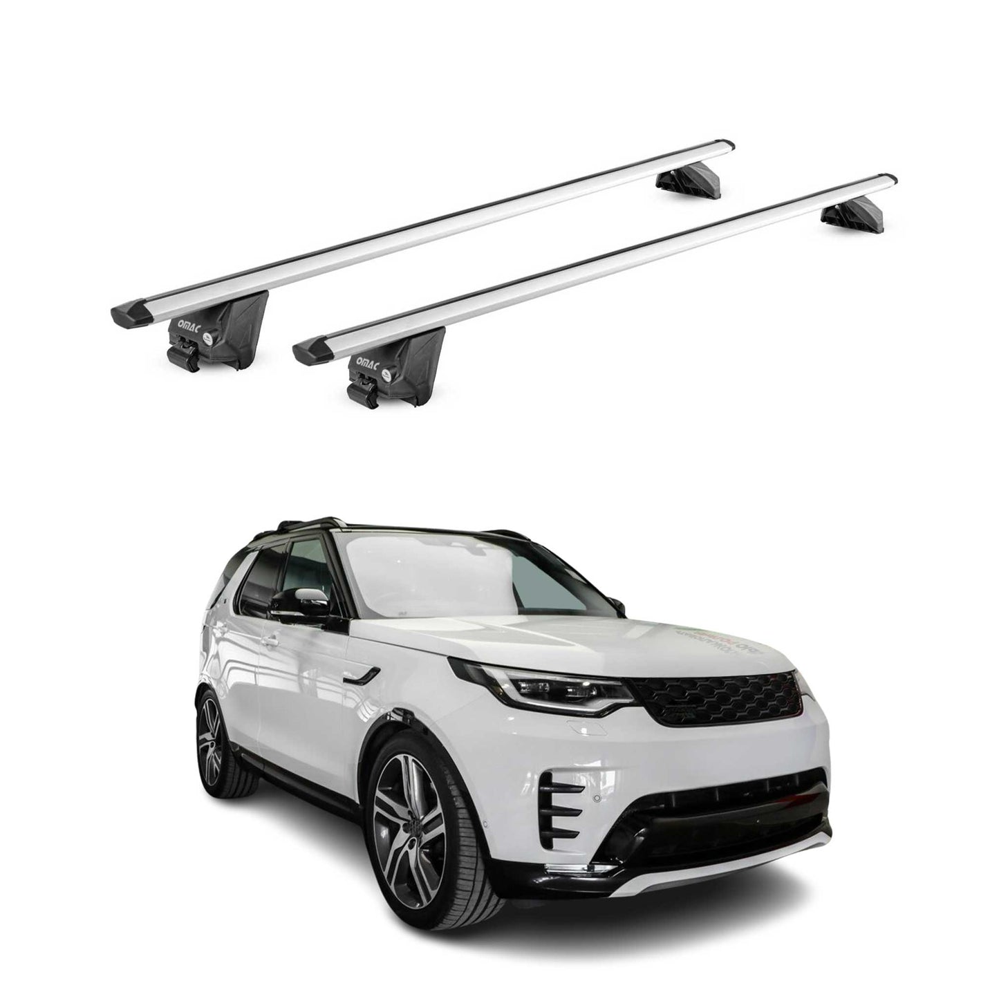 Dachträger für Land Rover Discovery Velar 2017-2025 100kg Alu Silber 2x ABE