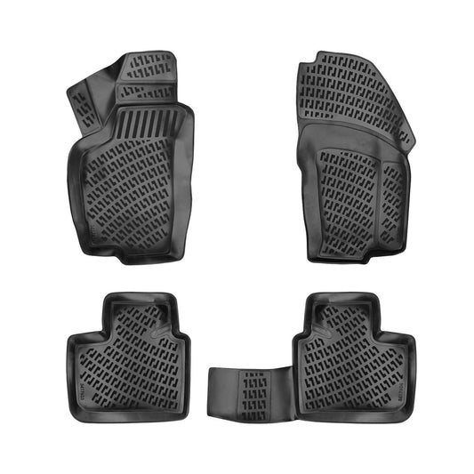 Fußmatten 3D Gummimatten für Alfa Romeo 156 1997-2006 Limo Sportwagon TPE 4x