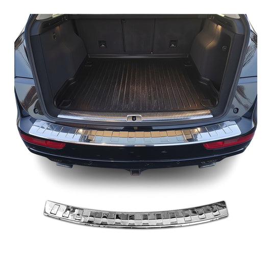 Ladekantenschutz Stoßstangenschutz für Audi Q5 8RB 2008-2017 Chrom Silber 1tlg